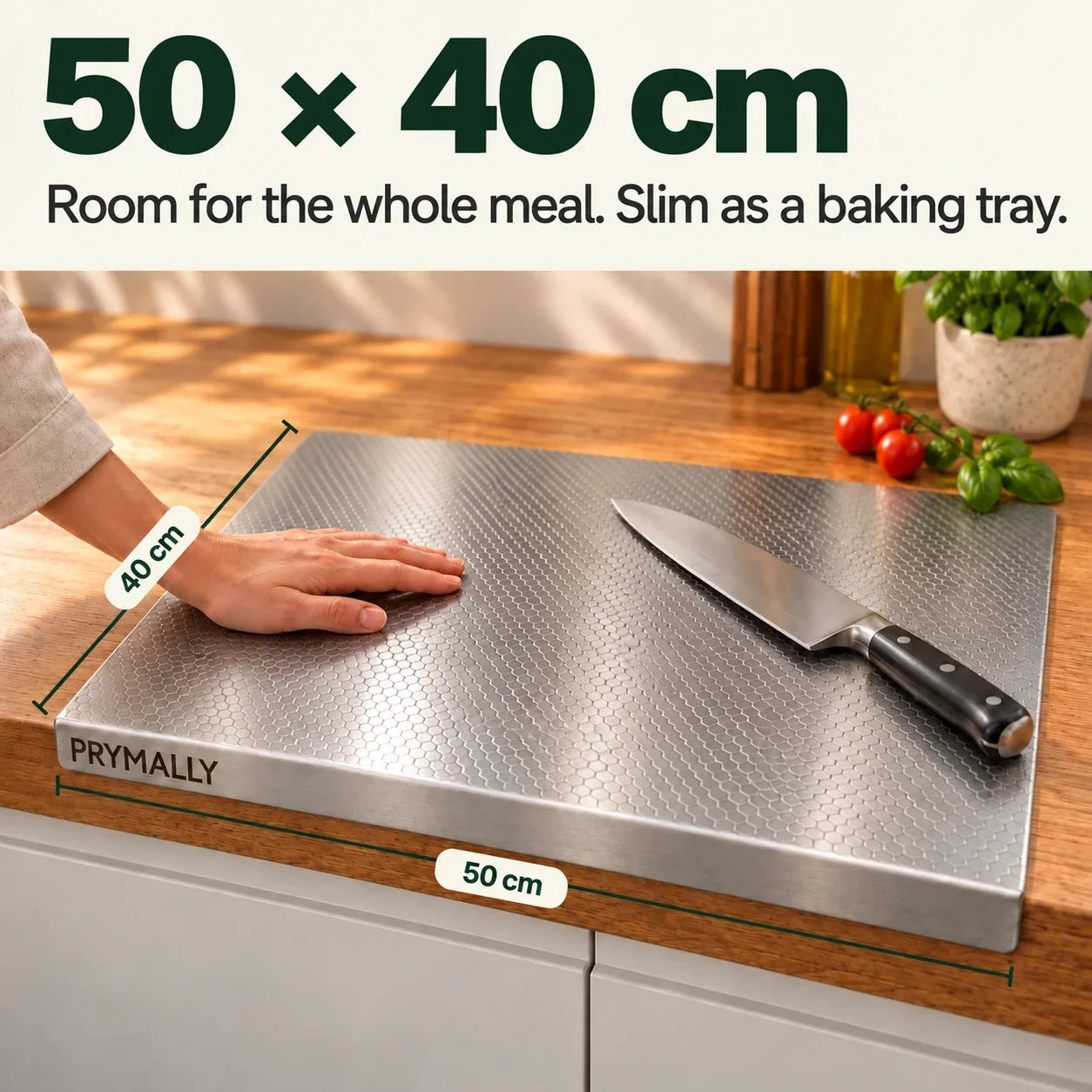 50 x 40 cm work surface